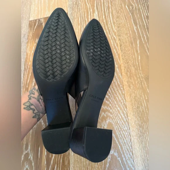 Cole Haan black The Go-To Slingback Pump 45 mm NEW size 11 - Picture 9 of 9